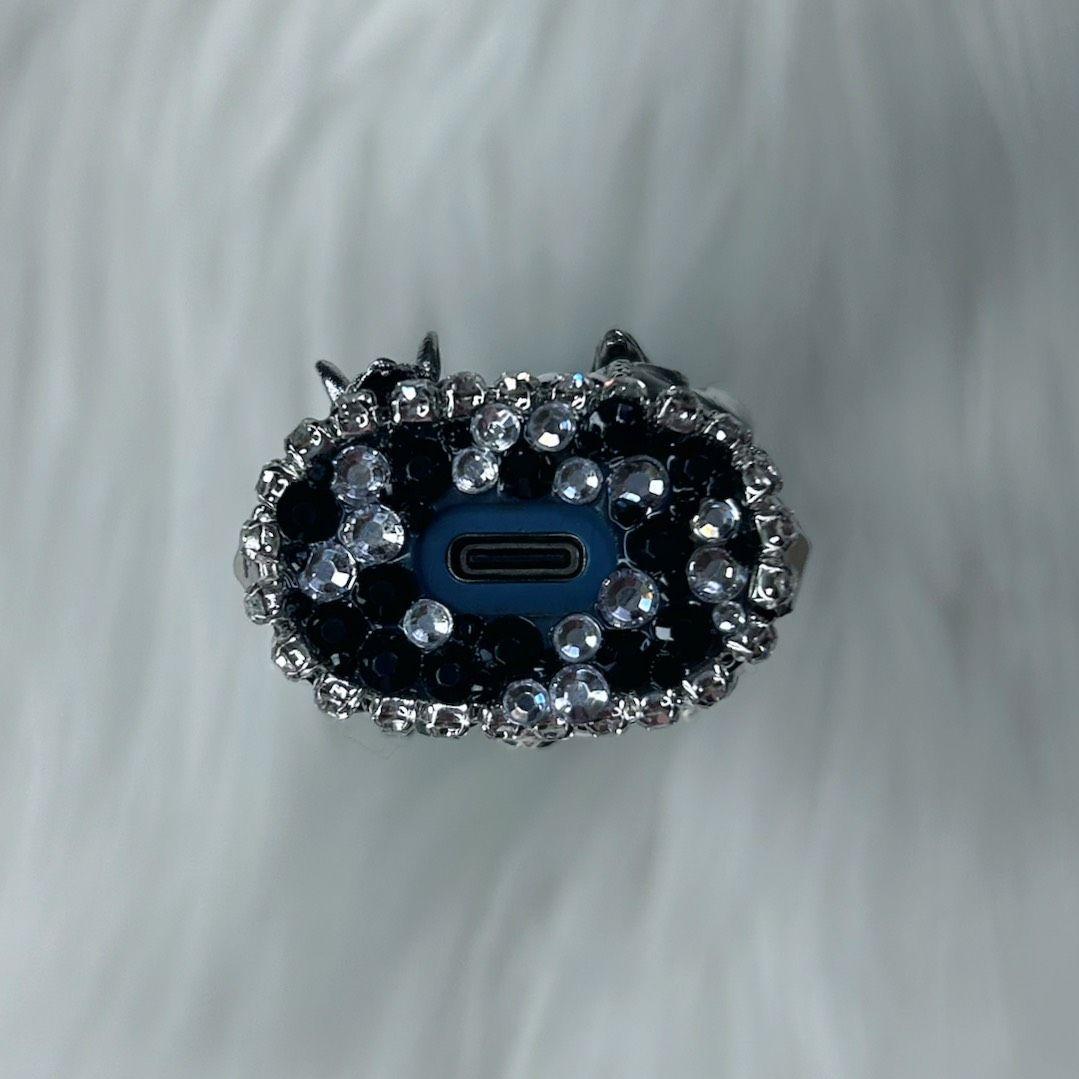 iQOS イルマワン デコケース アイコスデコ 現品限り 黒 シルバー パンク系