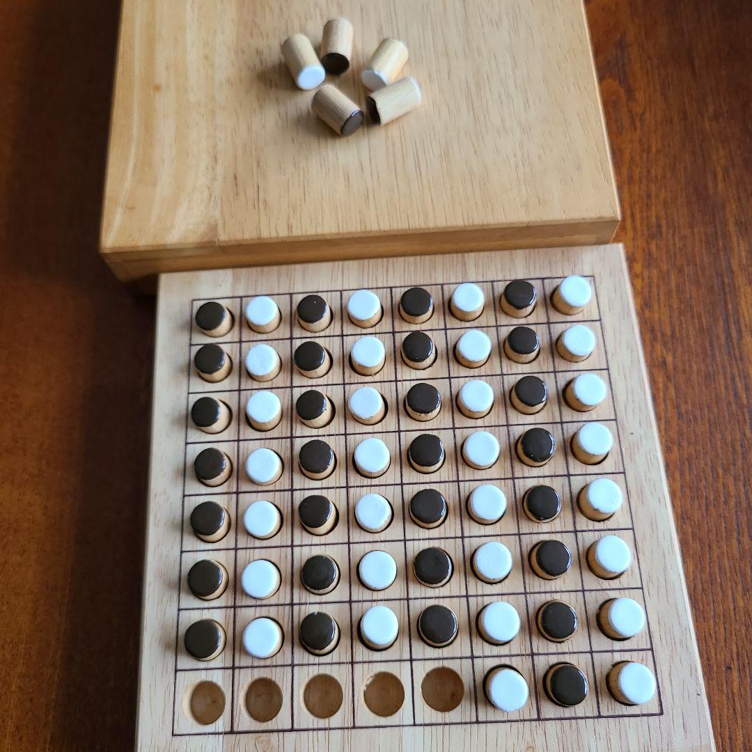 オセロ 木製 リバーシ - メルカリ