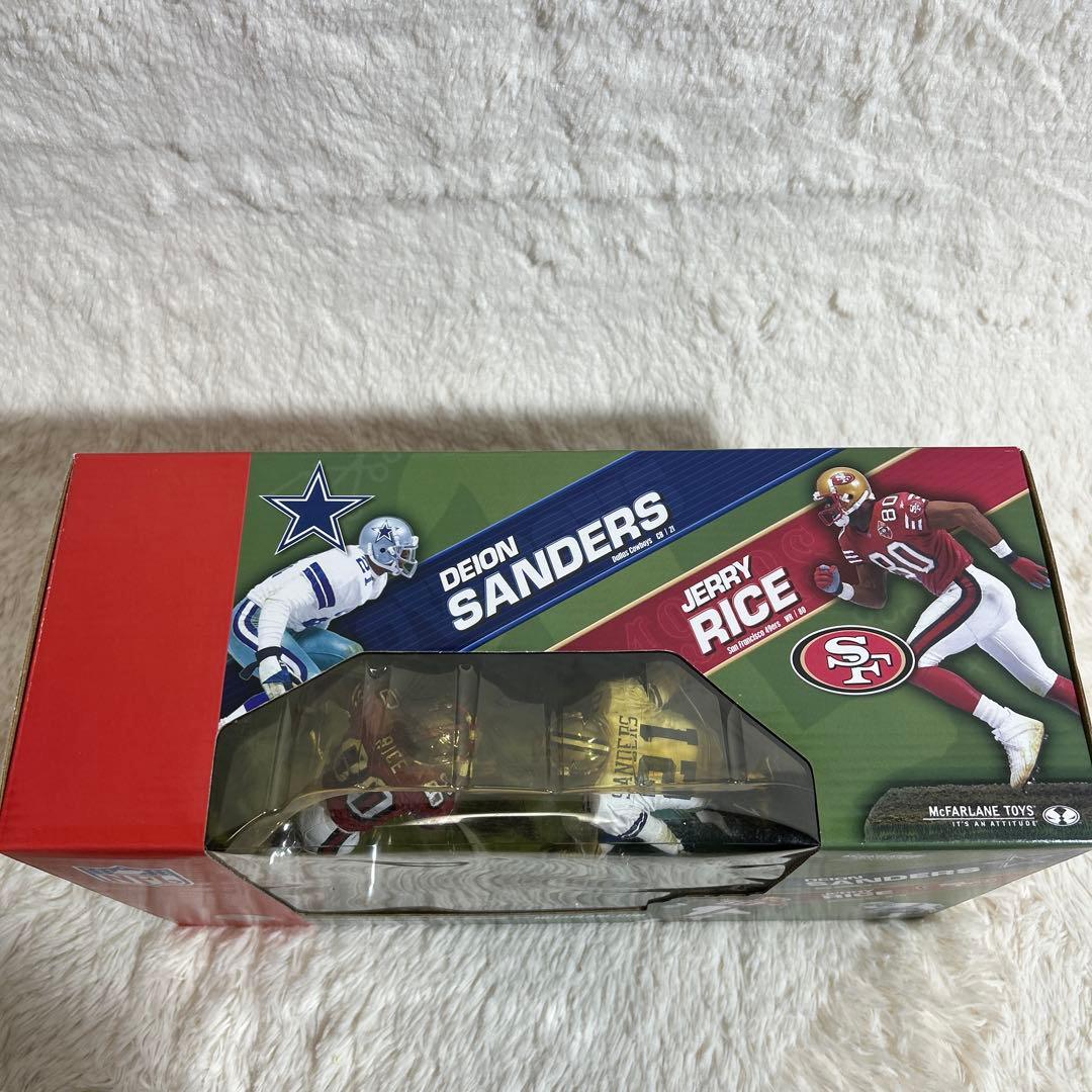 【美品】NFL Deion Sanders & Jerry Rice フィギュア