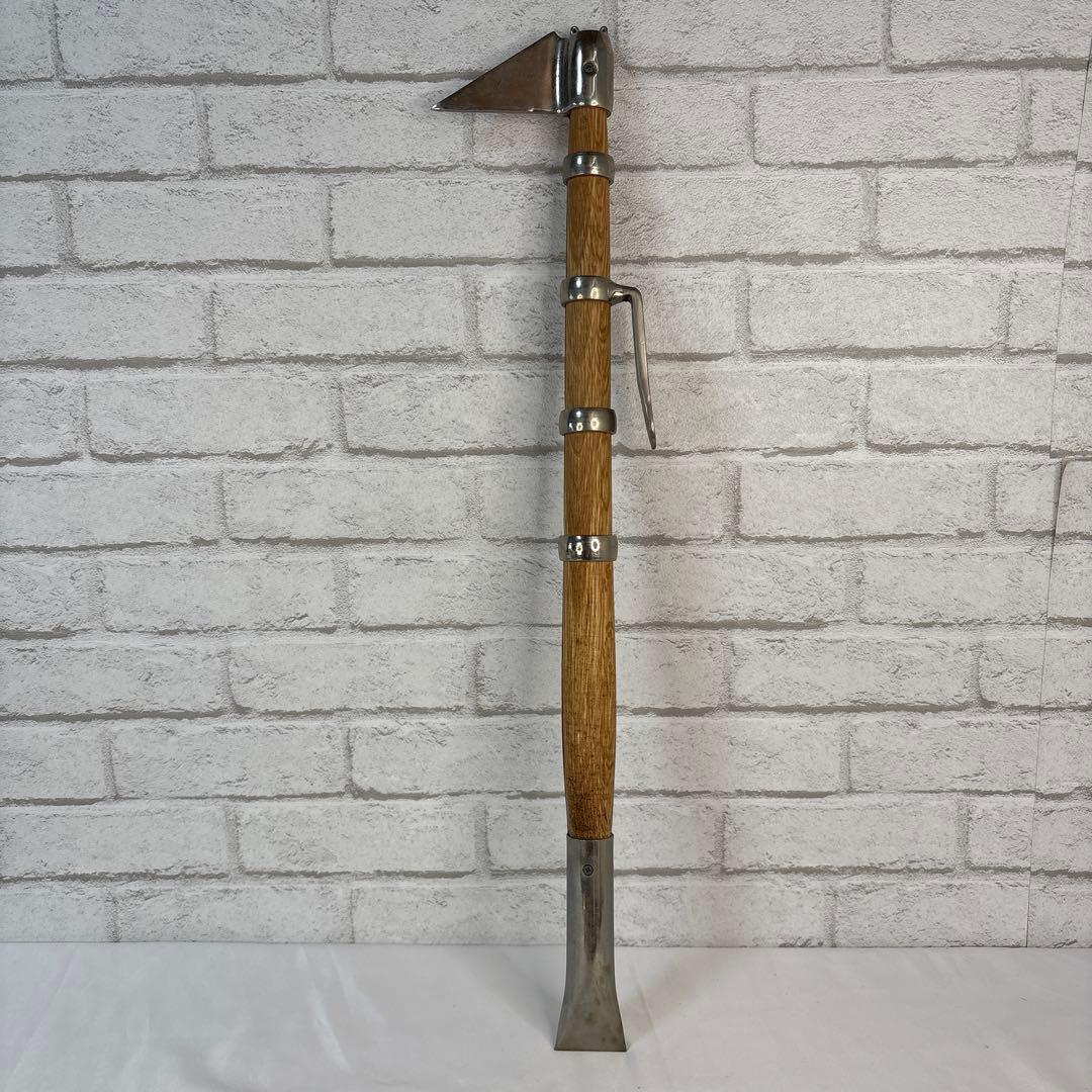 消防団 鳶口 とびぐち 式典用 木柄×金属仕上げ 消防グッズ