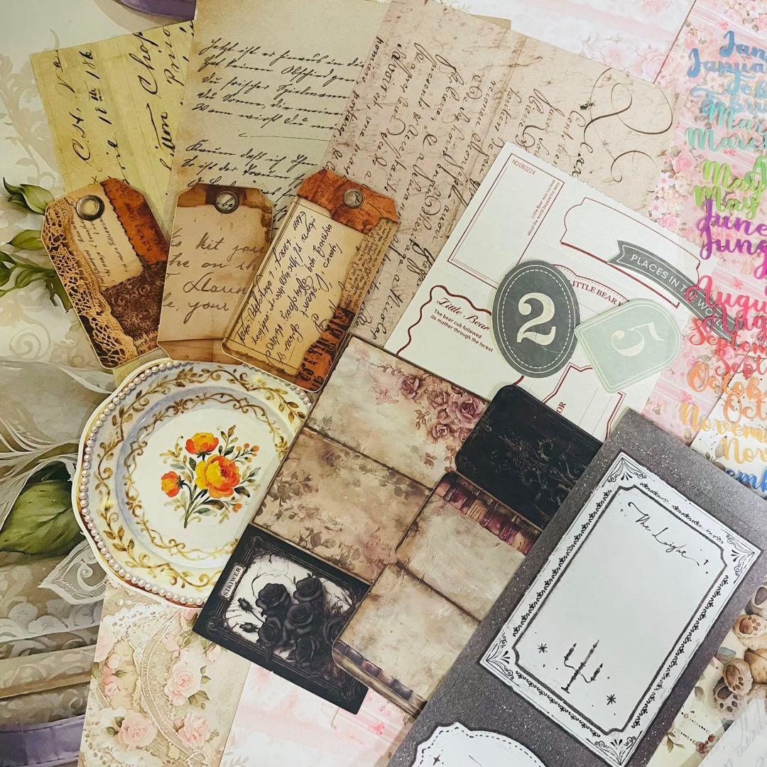 poyo ☆彡おすそ分けファイル平袋　cotton melody様　アンティーク