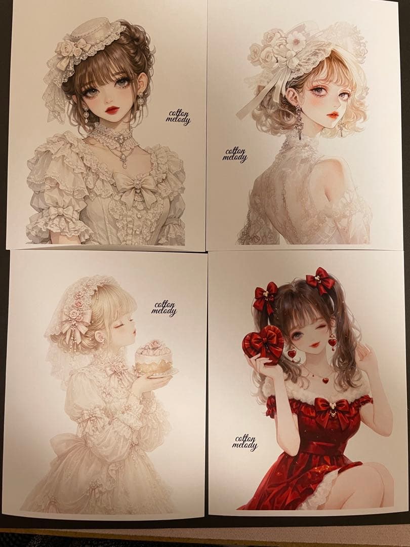 poyo ☆彡おすそ分けファイル平袋　cotton melody様　アンティーク