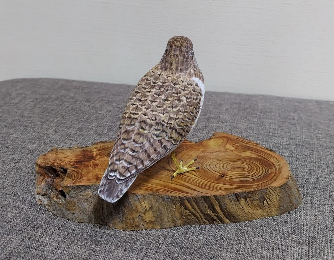 ミニバードカービング　\"イソシギ“