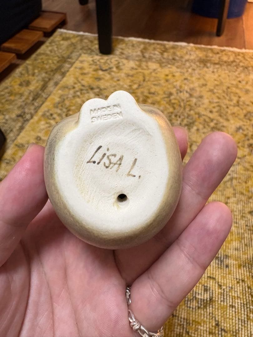 リサ・ラーソン 陶器 MIA ミア　グレー　ミディアム