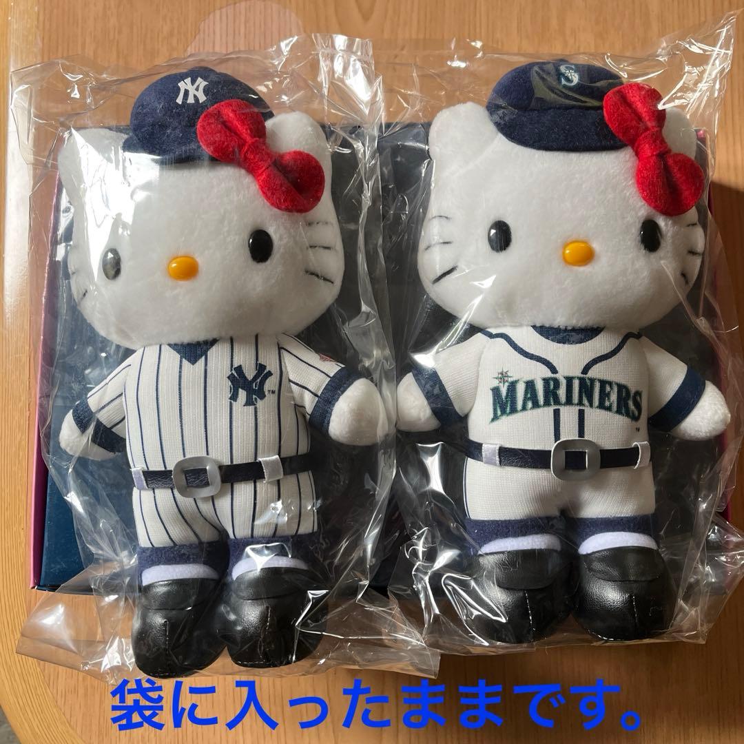 ハローキティ キティちゃん MLBコラボ ヤンキース&マリナーズ 2体