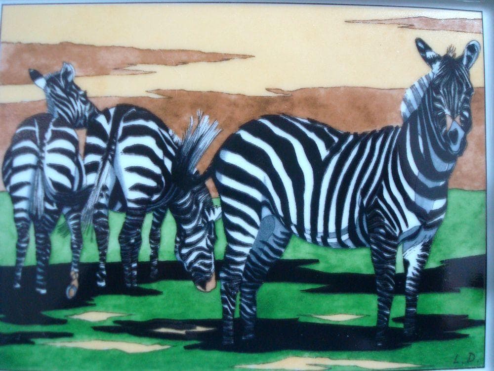 エルメス　しま馬　灰皿　アッシュトレイ