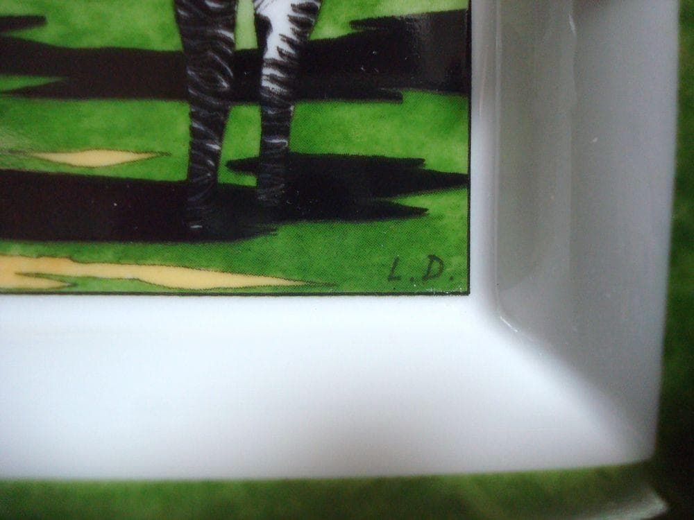 エルメス　しま馬　灰皿　アッシュトレイ