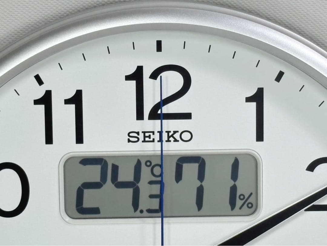 セイコー 掛け時計 電波 アナログ ネクスタイム ZS250S 直径35cm