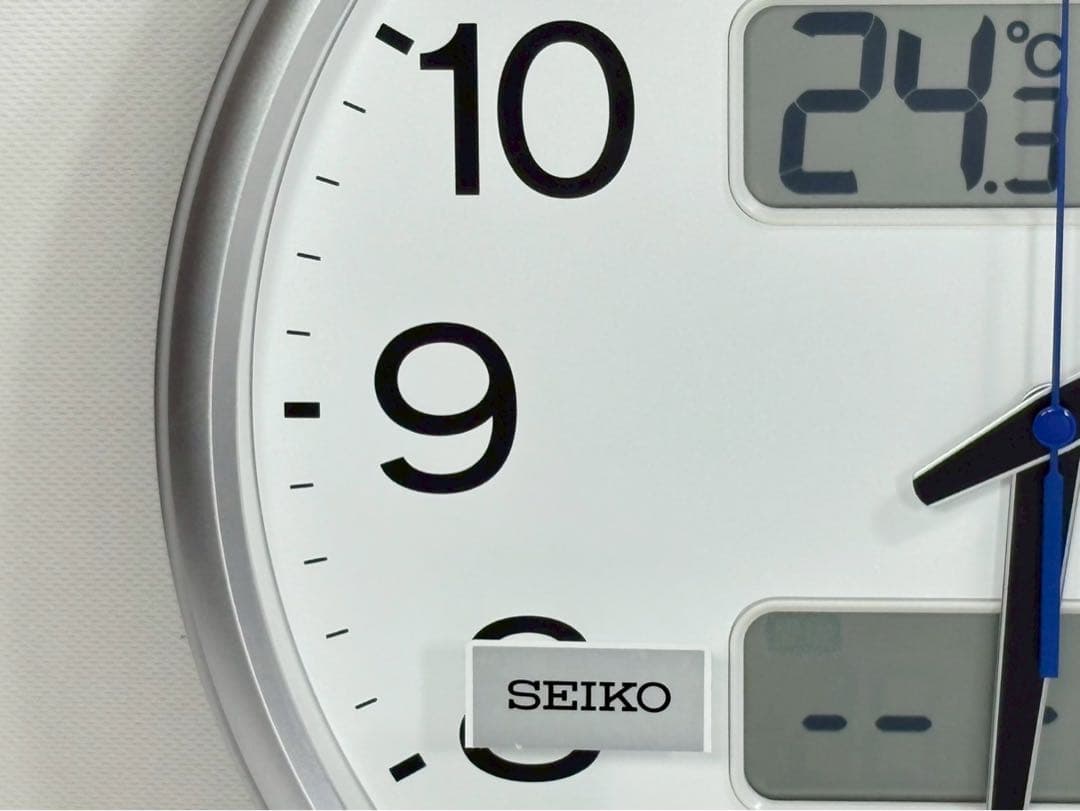 セイコー 掛け時計 電波 アナログ ネクスタイム ZS250S 直径35cm