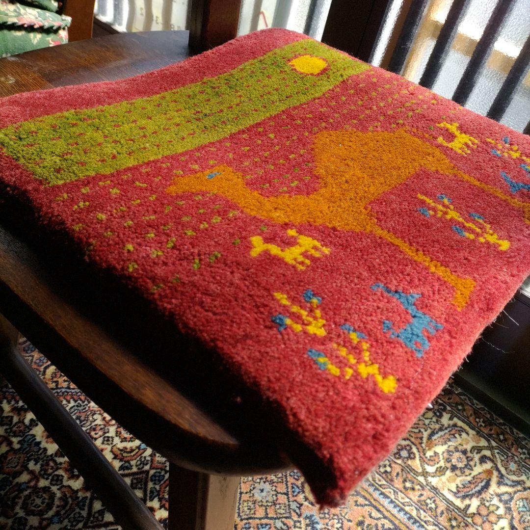 グーチャンキリム手織り 草木染め イラン 手織り 玄関マット - メルカリ