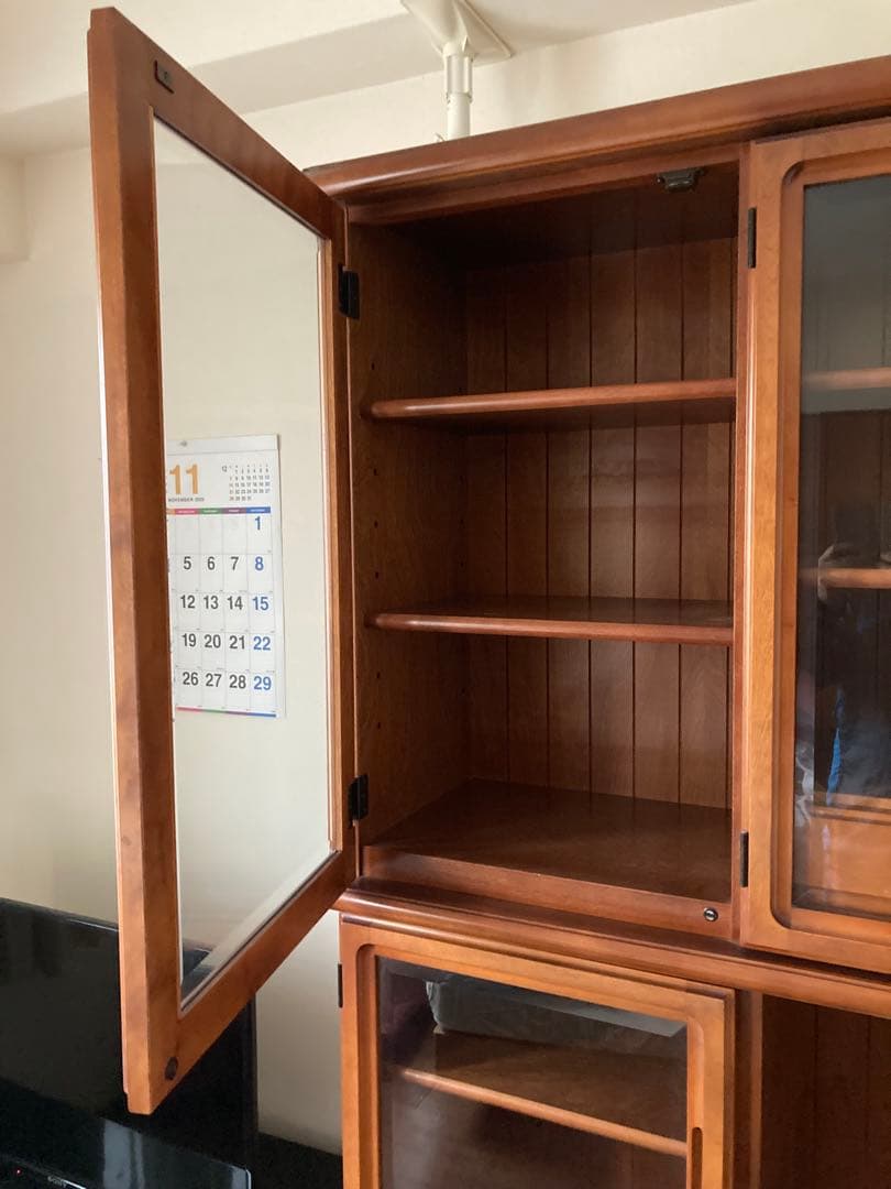 TVキャビネット　飾り棚①上部分