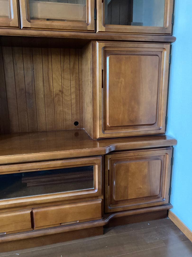 TVキャビネット　飾り棚①上部分