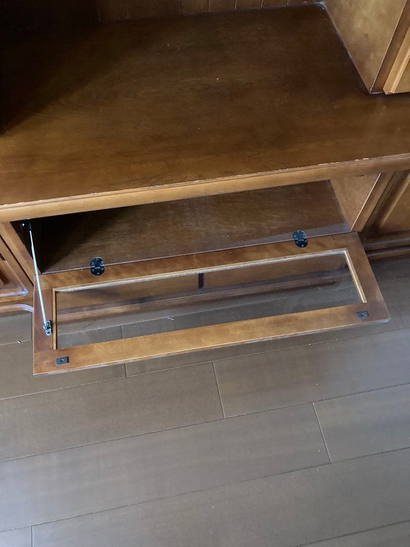 TVキャビネット　飾り棚①上部分