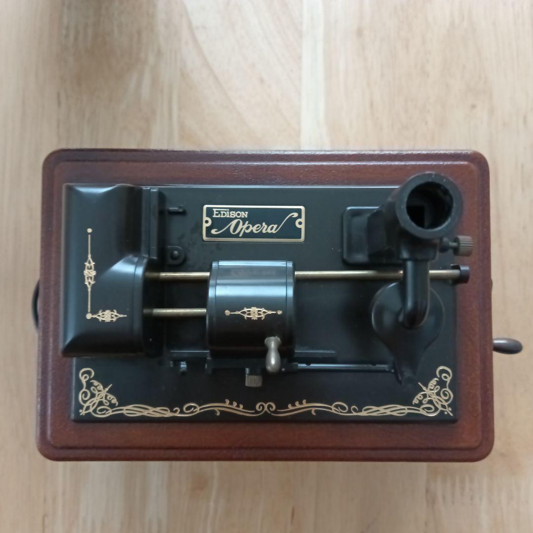 蓄音機型オルゴール　エジソンオペラ　テクニクス社製　アクセサリーＢＯＸ
