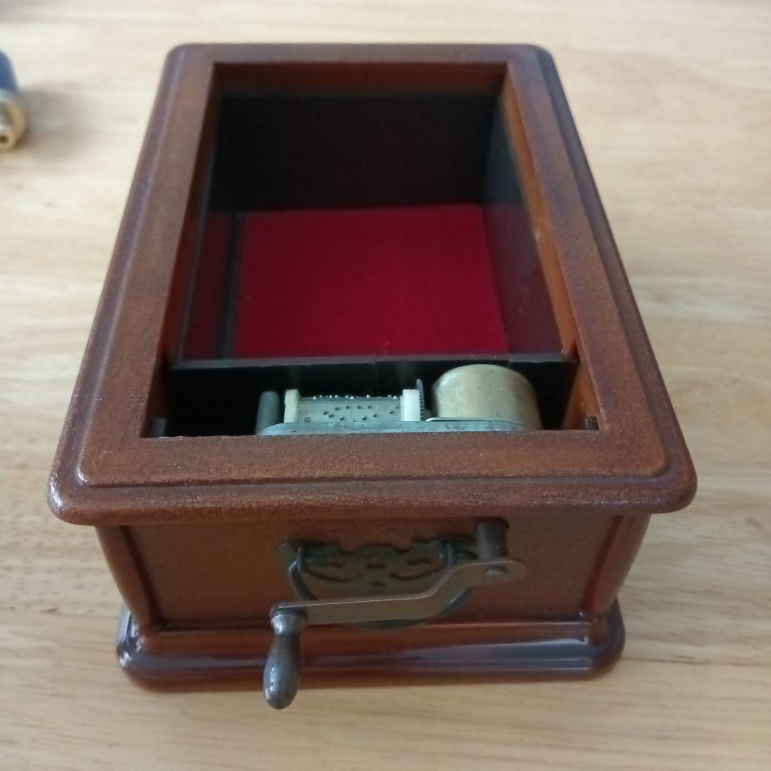 蓄音機型オルゴール　エジソンオペラ　テクニクス社製　アクセサリーＢＯＸ