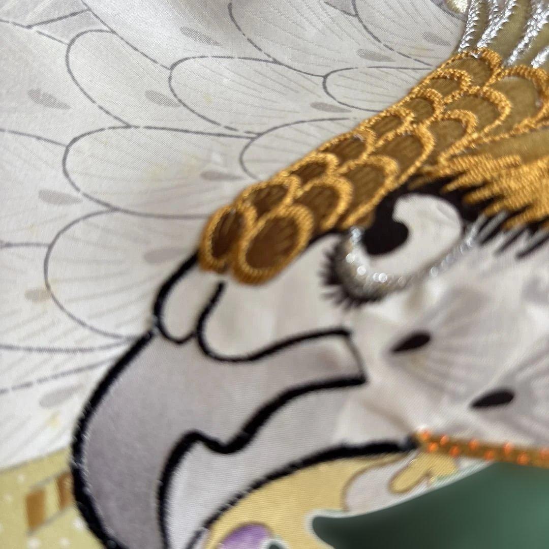 正絹　男児　産着長襦袢　美品