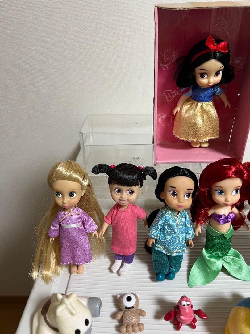 ディズニー、アニメータードール（ミニ）ブー、白雪姫、小物セット