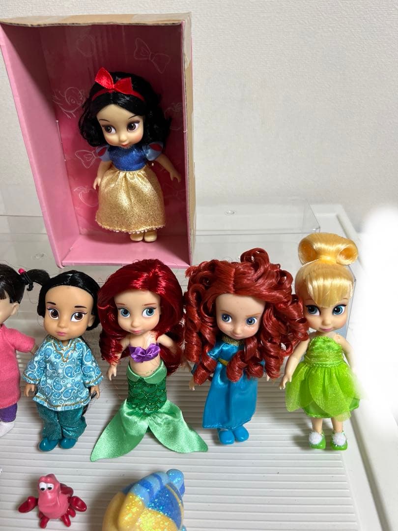 ディズニー、アニメータードール（ミニ）ブー、白雪姫、小物セット
