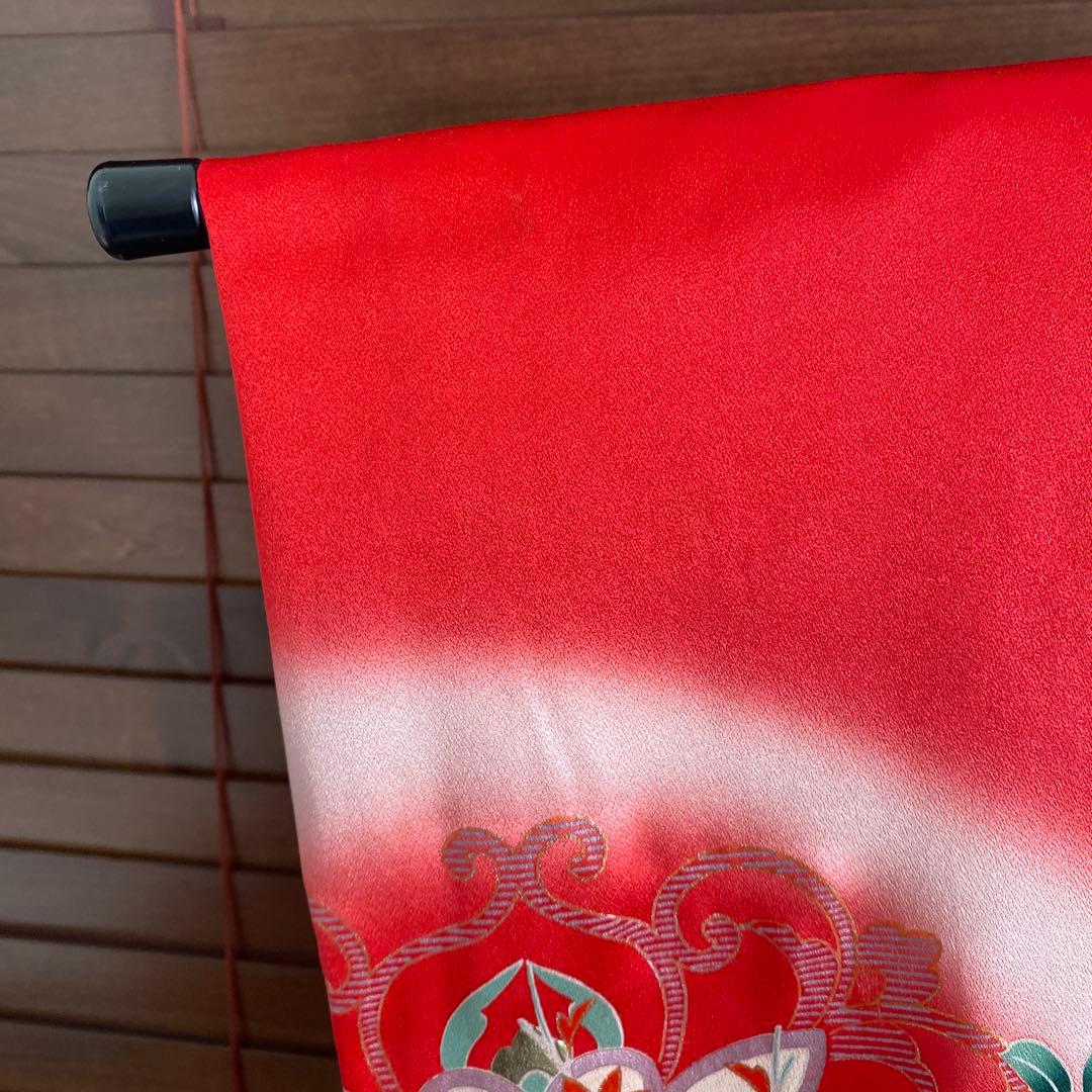 七五三　3歳　正絹　襦袢 着物