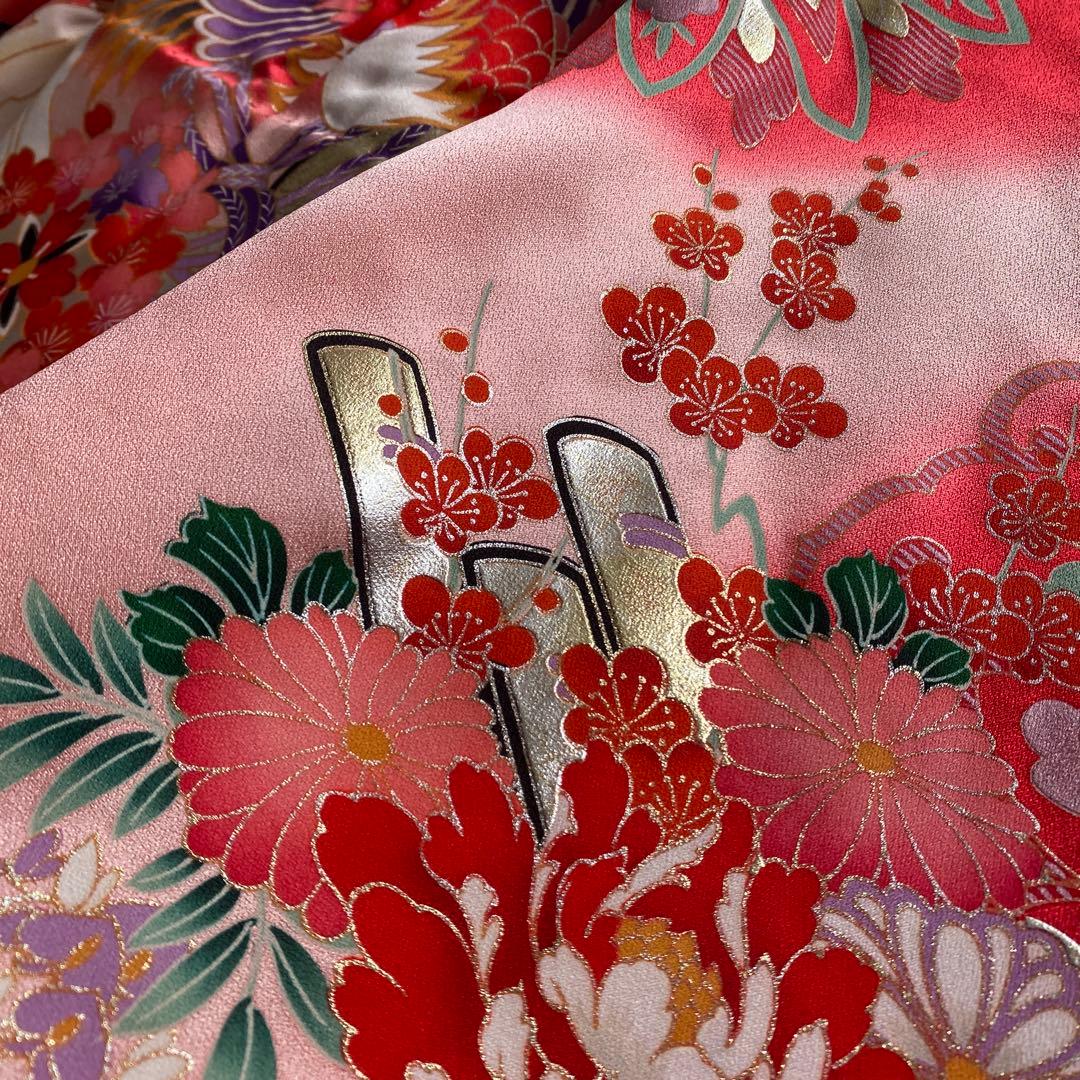 七五三　3歳　正絹　襦袢 着物