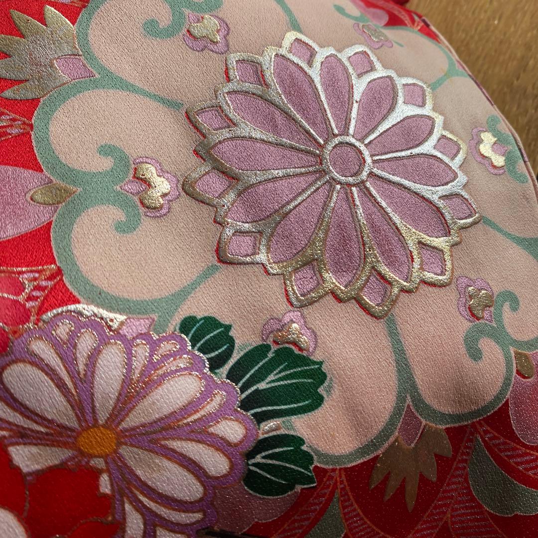 七五三　3歳　正絹　襦袢 着物