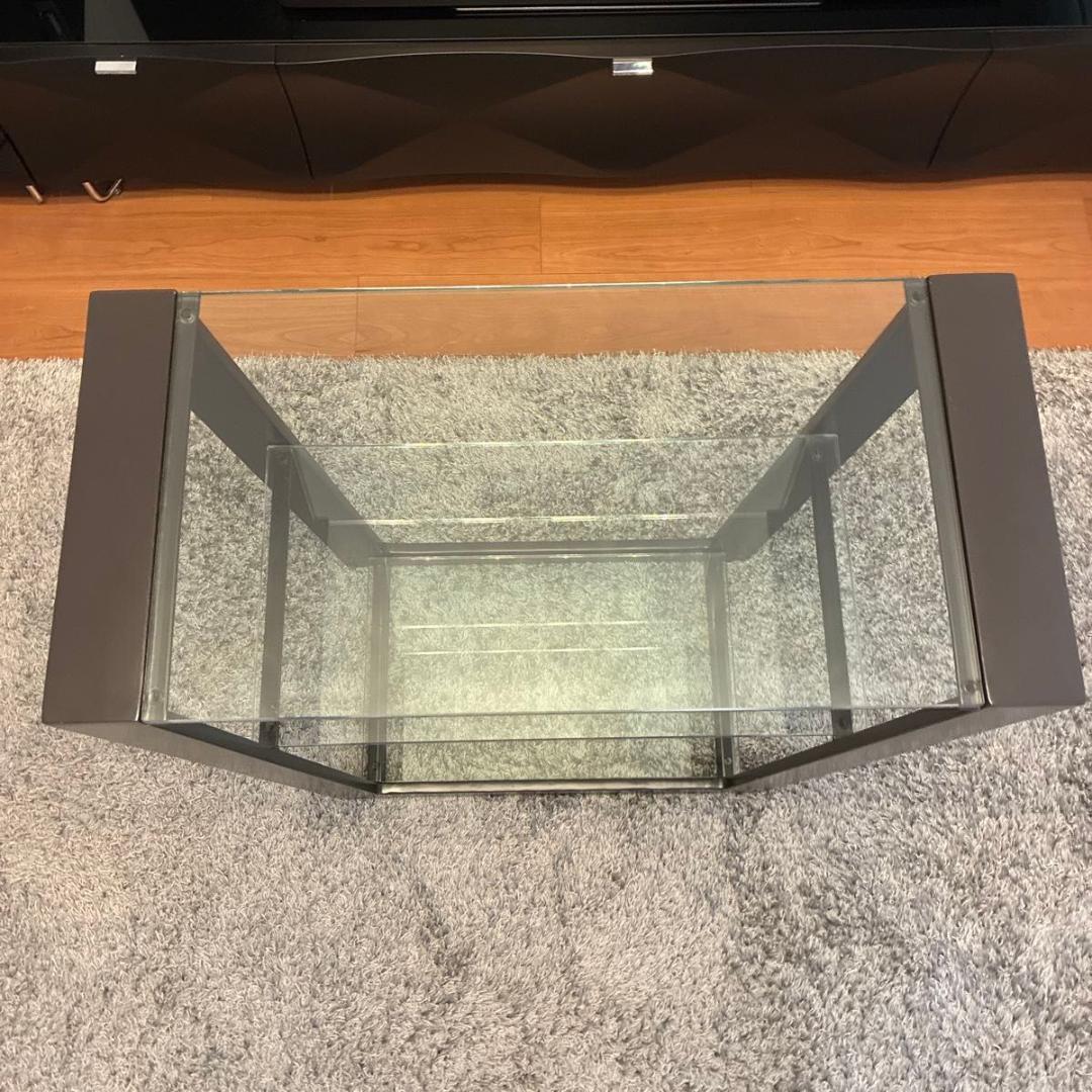 大塚家具 ガラス棚 ディスプレイラック モダンデザイン 飾り棚