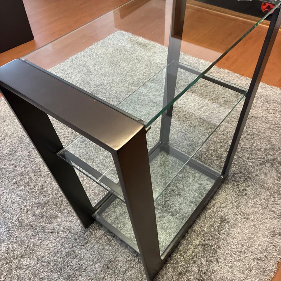 大塚家具 ガラス棚 ディスプレイラック モダンデザイン 飾り棚