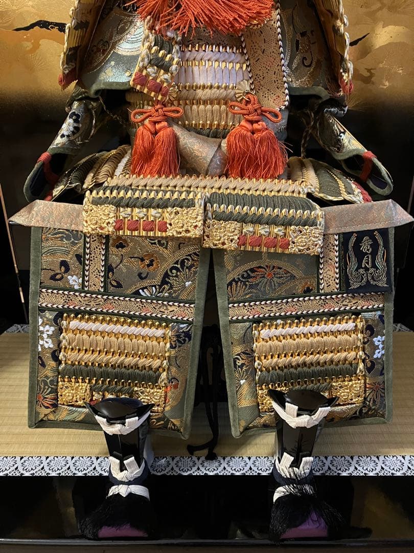 【美品】端午の節句 五月人形 子供の日 鎧兜セット 人形の秀月