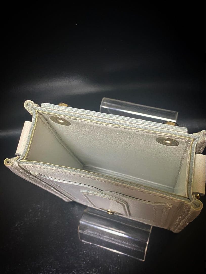 【レザーハンドメイド_全て手縫い】ドロップインダーツケースNo.72