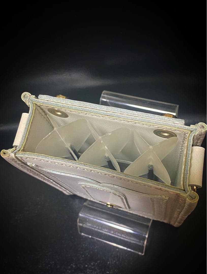 【レザーハンドメイド_全て手縫い】ドロップインダーツケースNo.72