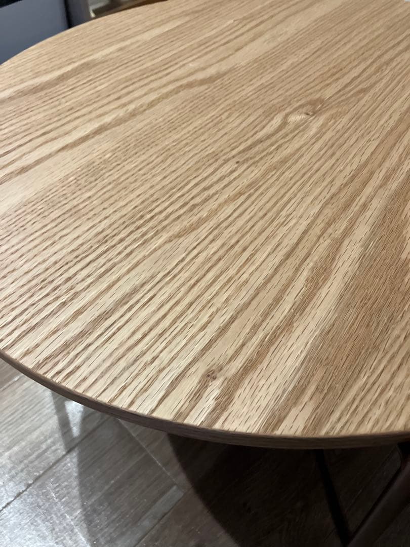 unico HOYESホイス　ローテーブル 組立て不要