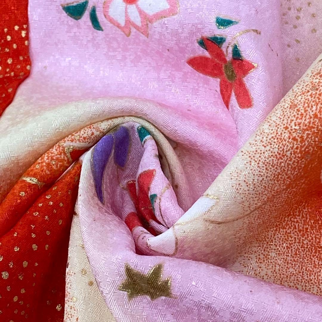 【着物と帯 時流】178ys◆七五三3才女 着物&被布コート公式Disney美品