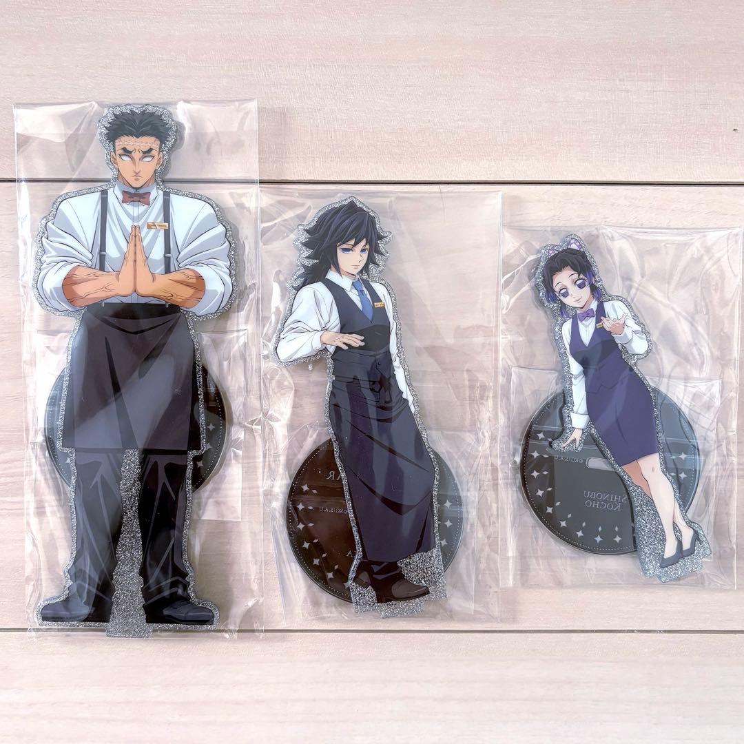 鬼滅の刃 モクテルバー 両面アクリルスタンド 冨岡義勇 胡蝶しのぶ