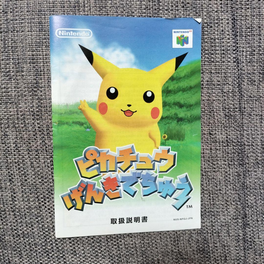 ピカチュウげんきでちゅう 取扱説明書 - メルカリ