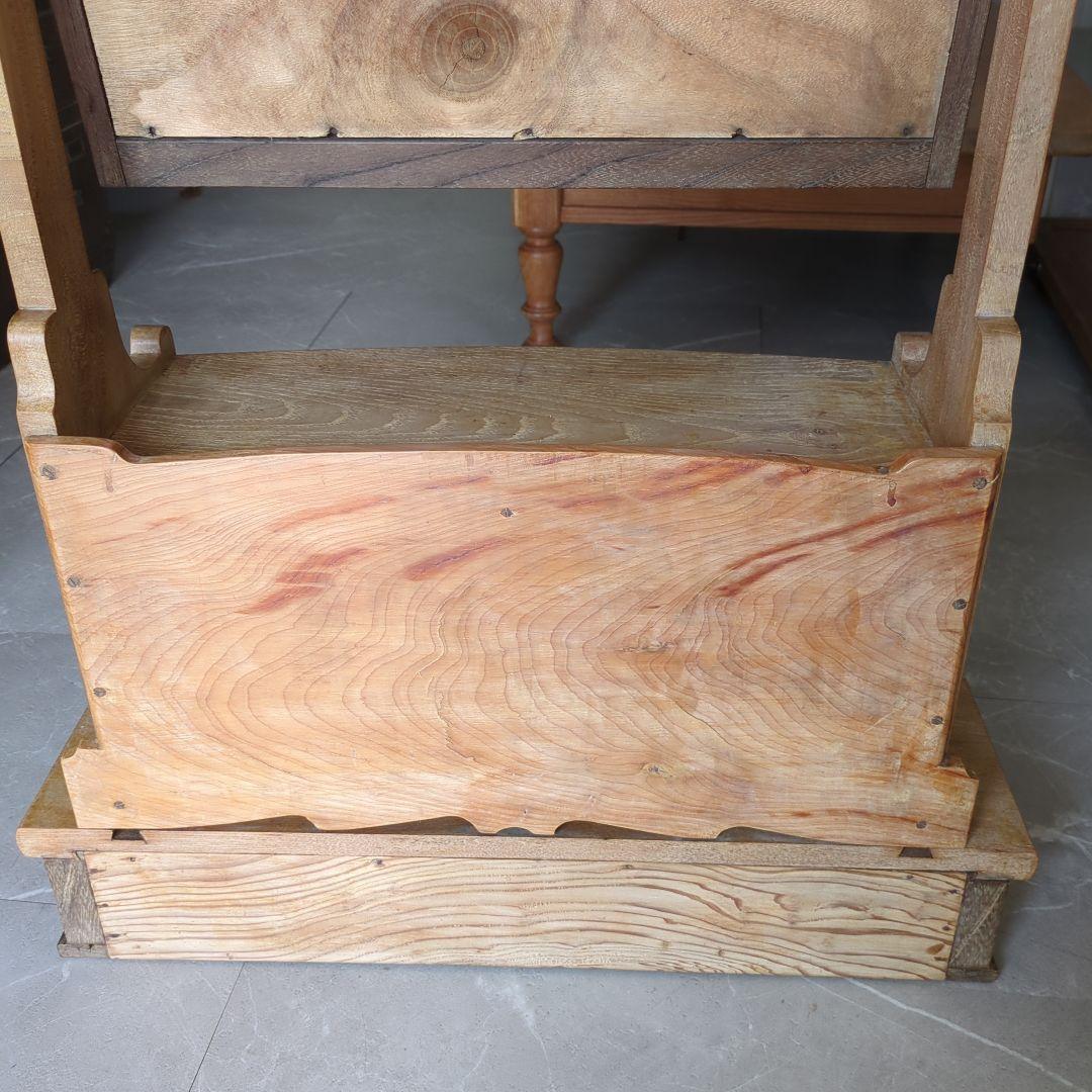 ブロカント古道具大正時代アンティークドレッサー　鏡台　姿見