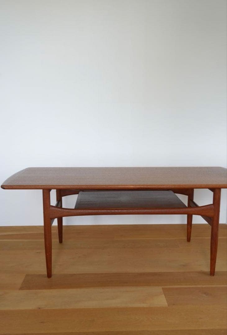 デンマーク　ビンテージ　チーク　コーヒーテーブル　北欧