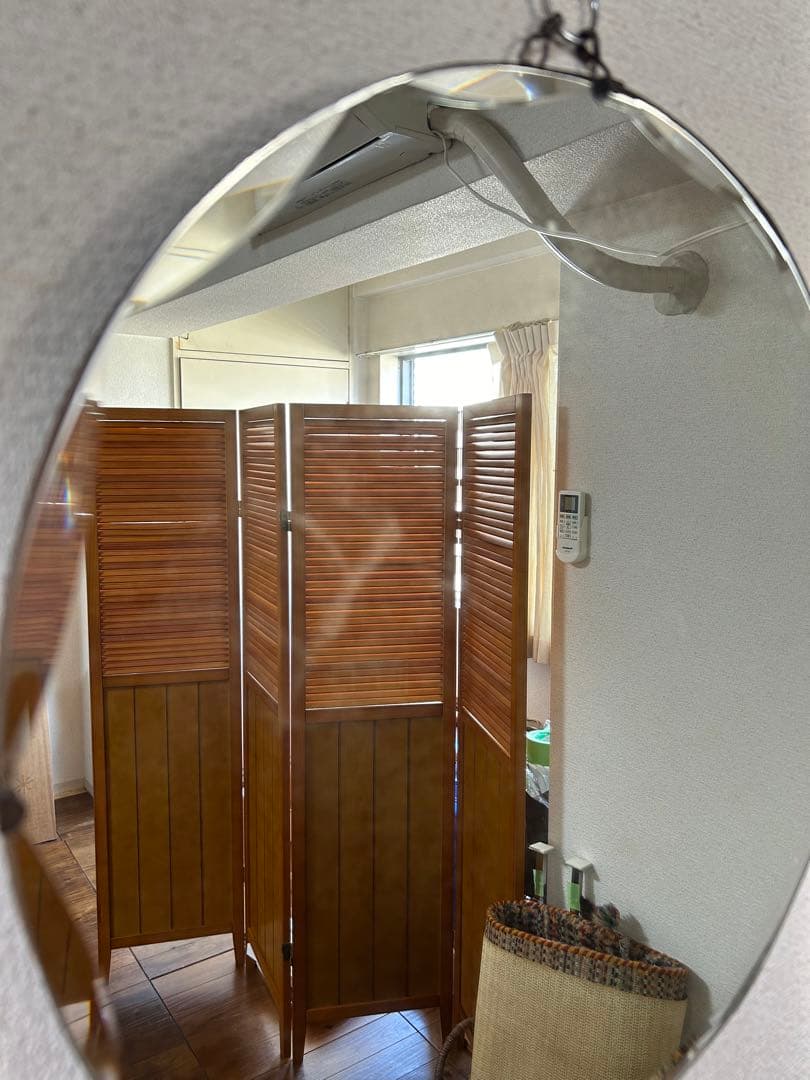 アンティーク　英国カッティングミラー