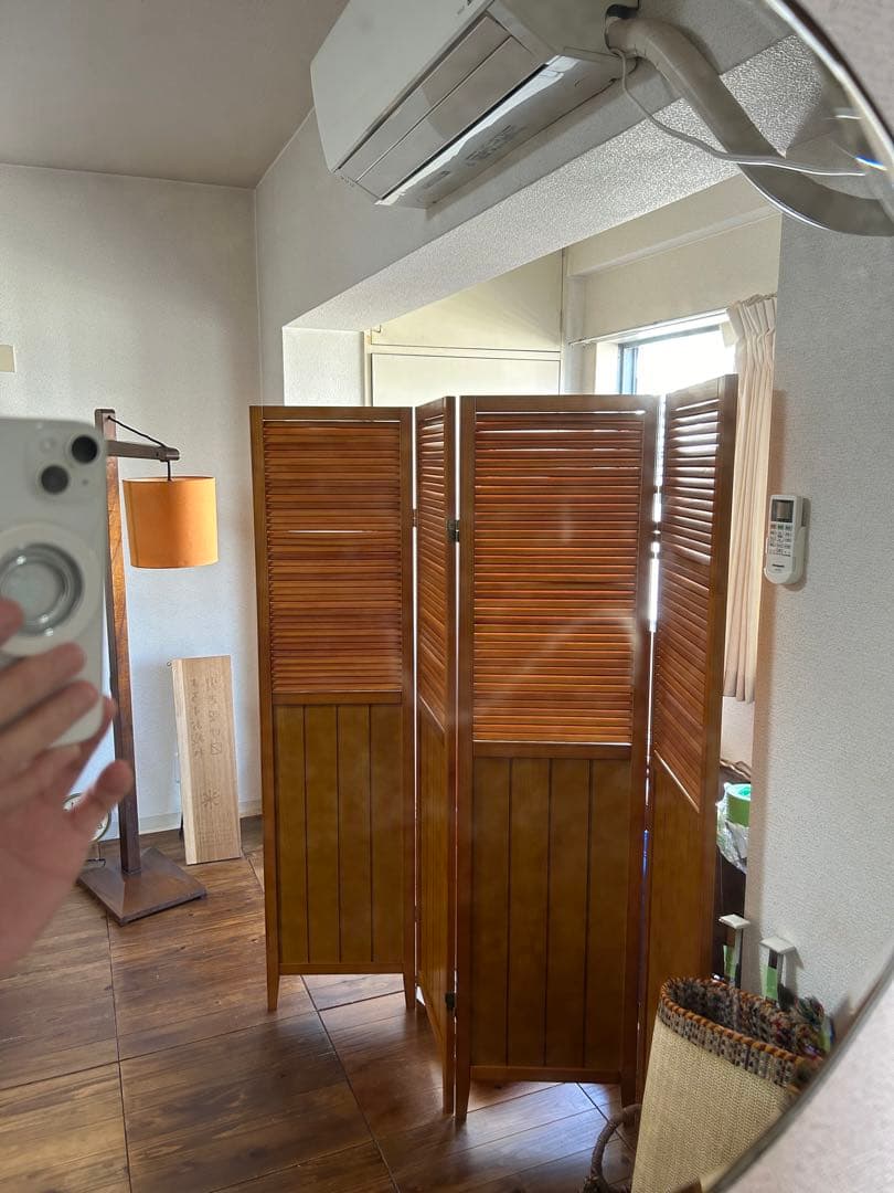 アンティーク　英国カッティングミラー