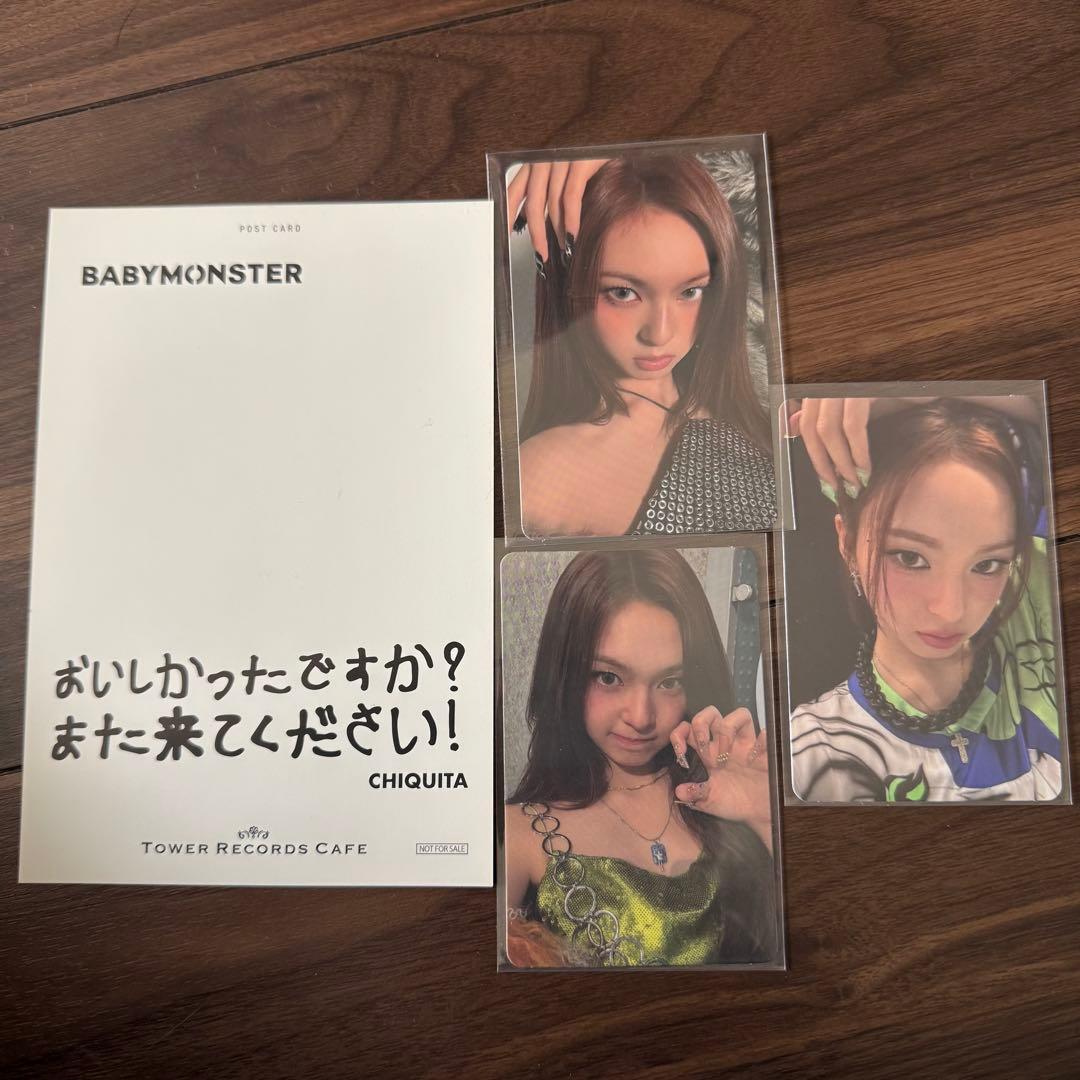 babymonster we go up チキタ チキータ トレカ - メルカリ