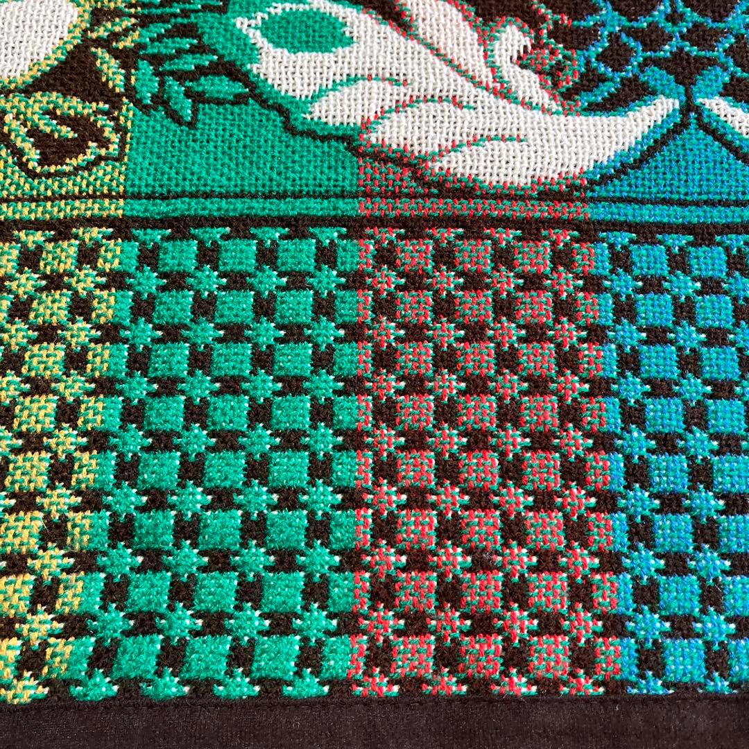 未使用レトロな厚手おしゃれなマルチカバー、200×250cm