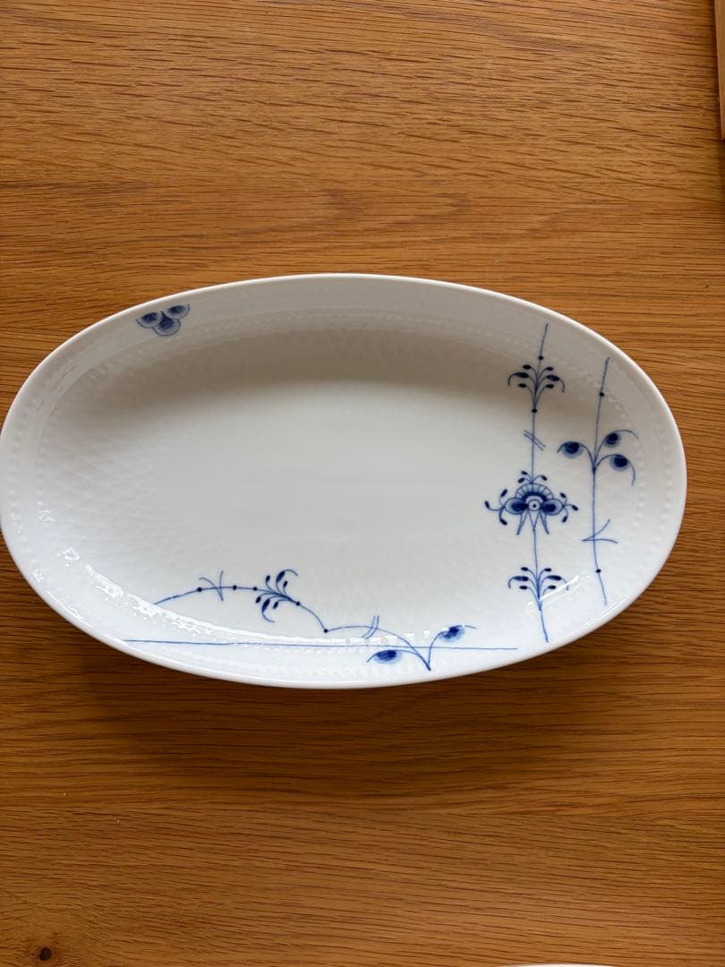   オーバルプレート７枚セット