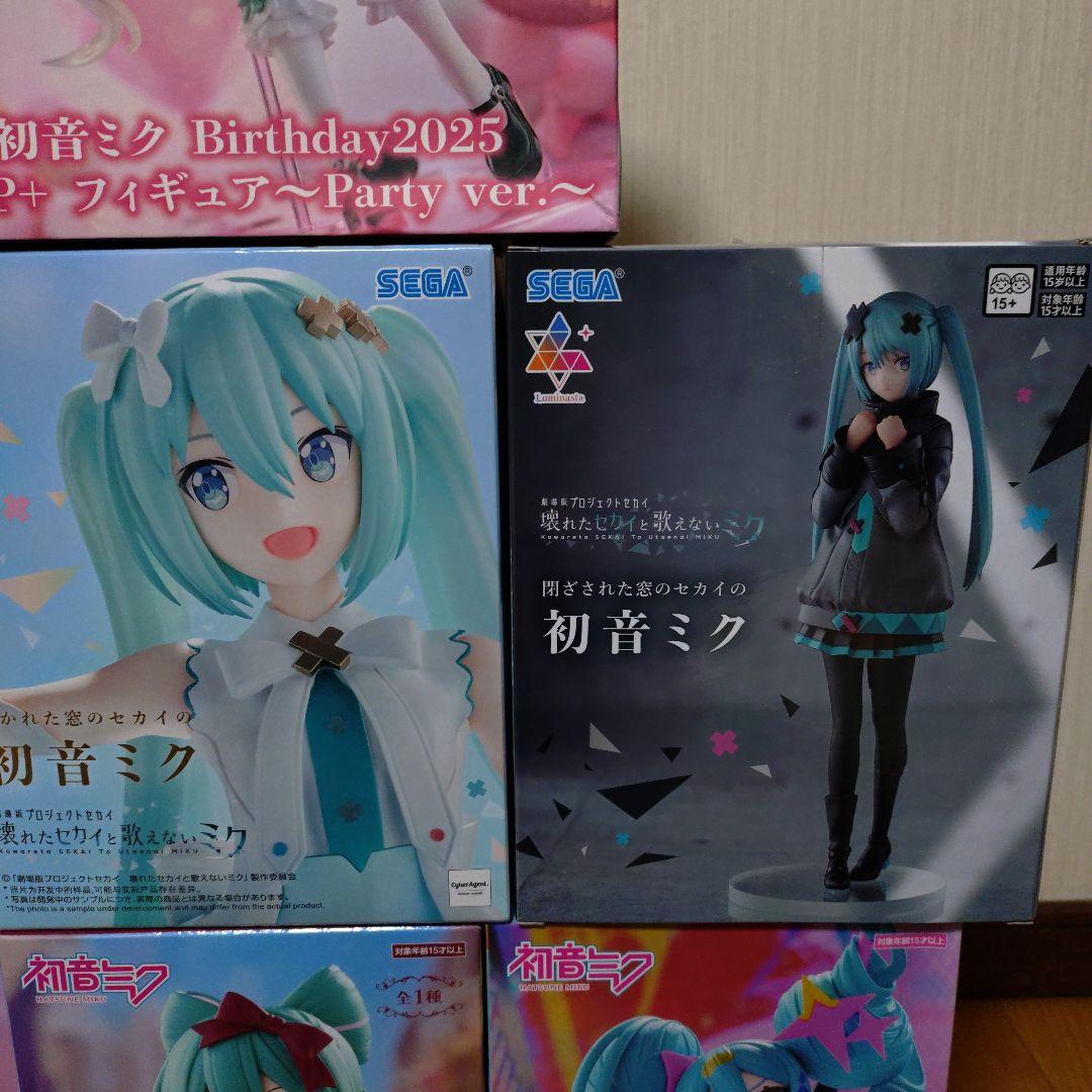 初音ミク フィギュア 9個 プロセカ ガンダム 巡音ルカ - メルカリ
