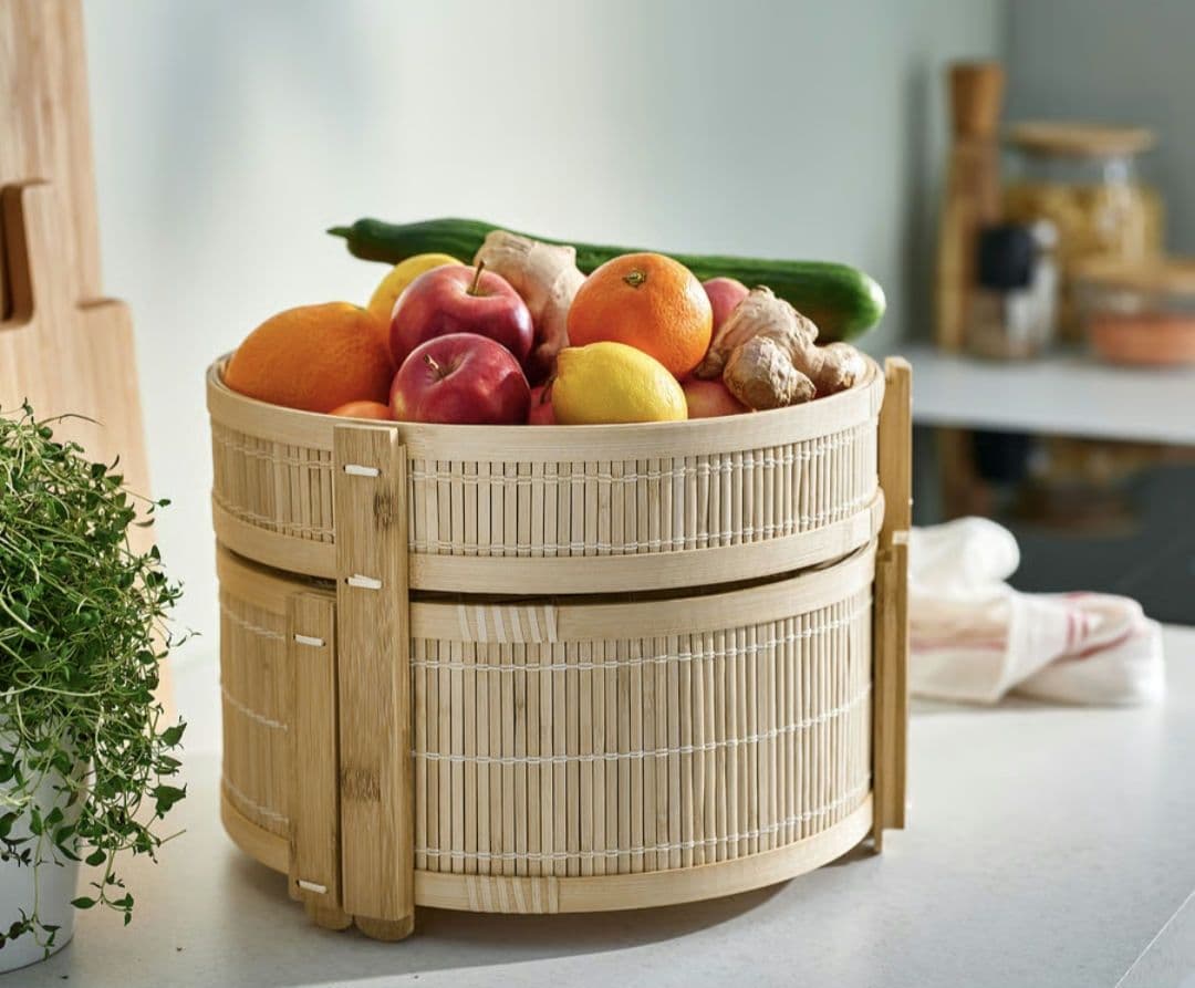 IKEA KANELMOTT カネルモット ベジタブル/フルーツバスケットセット