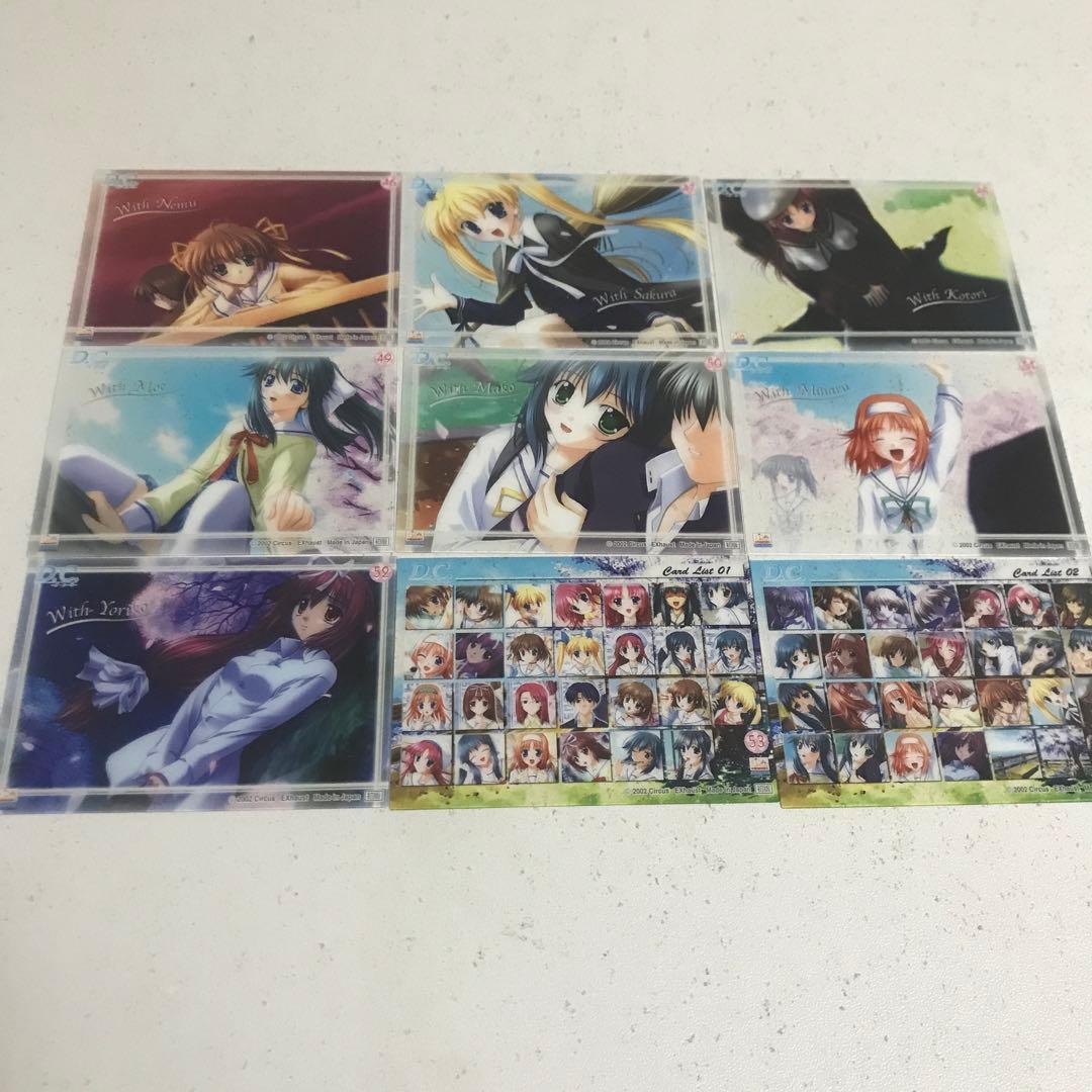 D.C.ダカーポ　トレーディングカード　クリアカード　全コンプセット