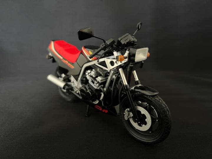 タミヤ1/12 ホンダCBR400F 完成品 オマケ付き - メルカリ