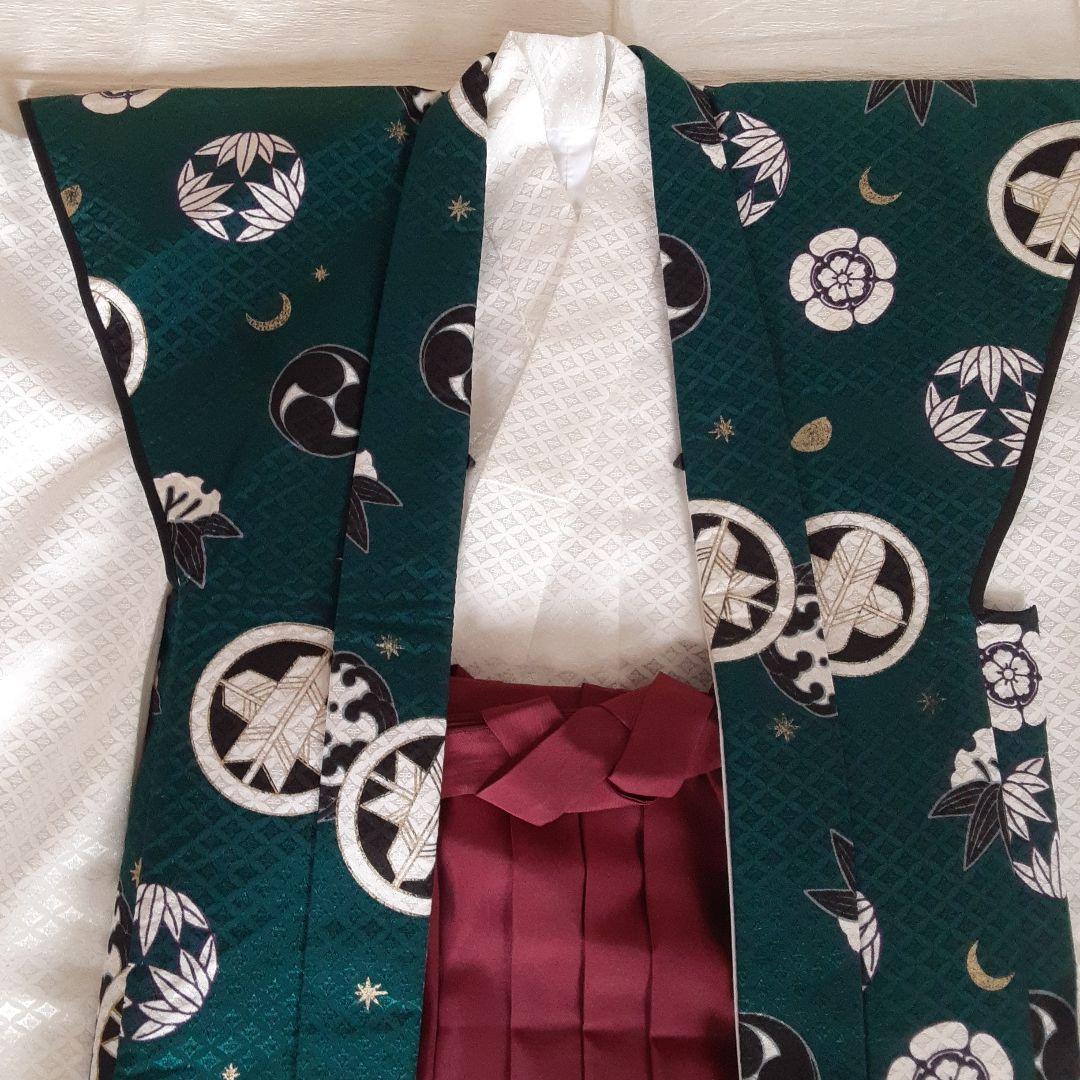 七五三　五歳　ジャパンスタイル陣羽織袴4点セット