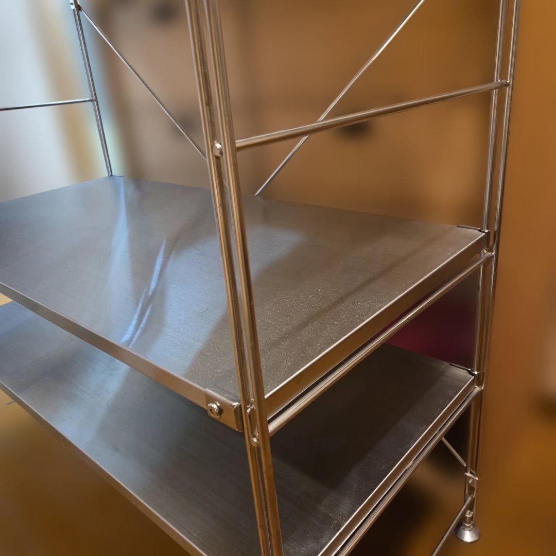 無印　ステンレスオープンシェルフ