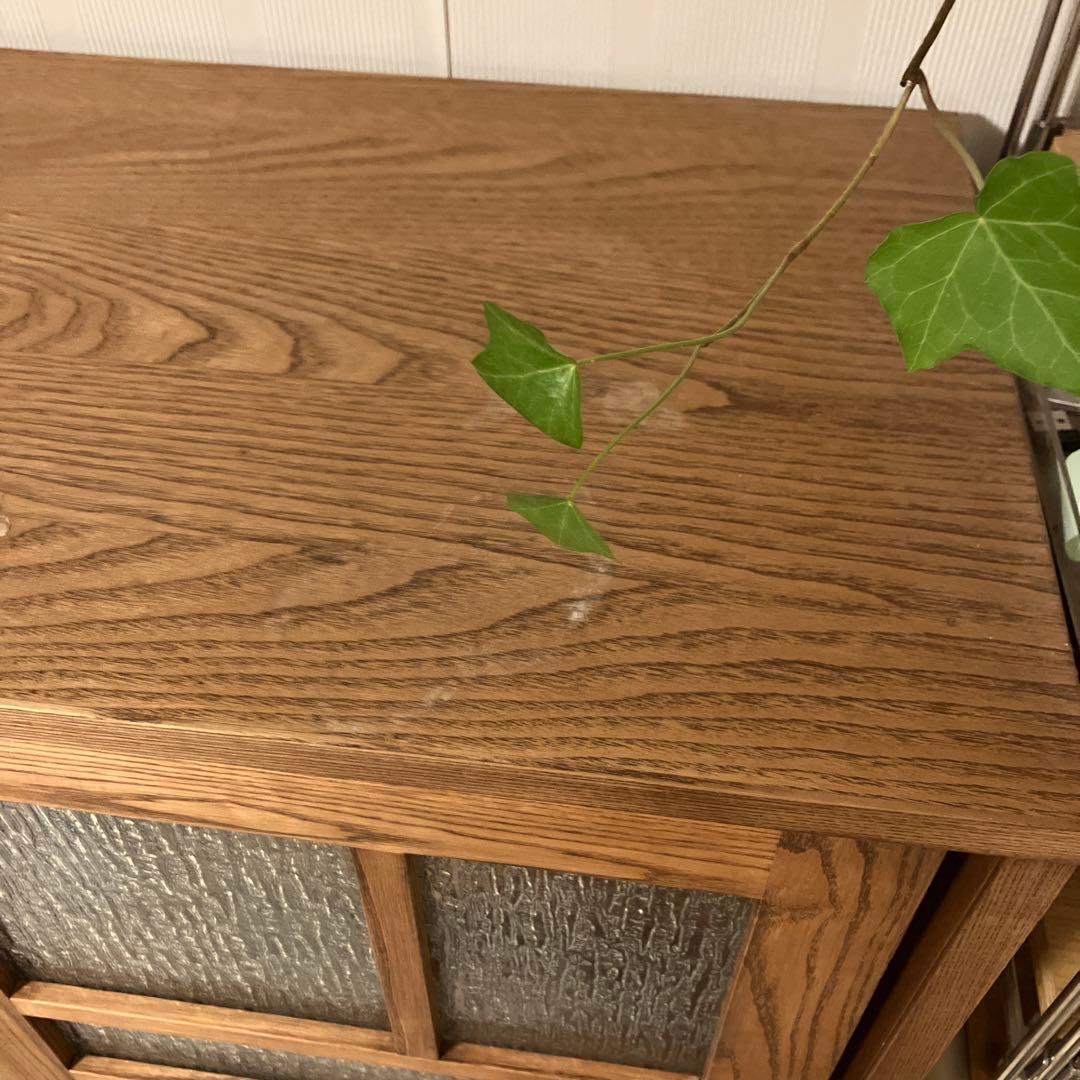 北欧　家具　ガラスキャビネット