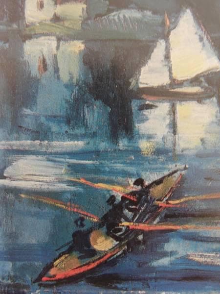 ヴラマンク、シャトゥーのセーヌ河、希少画集画、新品額装付 - メルカリ