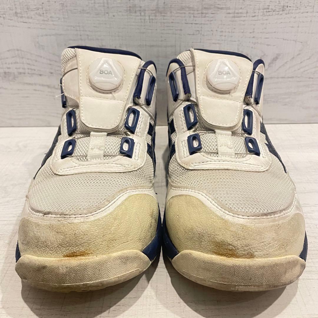 アシックス] 安全靴 作業靴 ウィンジョブ CP209 BOA 白 紺 中古 - メルカリ